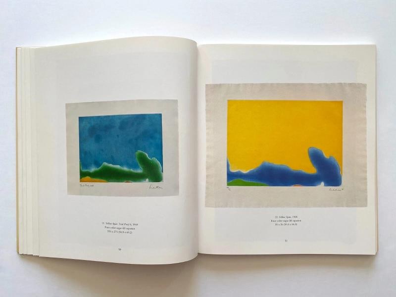 "HELEN FRANKENTHALER:PRINTS" RARE 1993 1ST ED LITHOGRAPH PRINT EXHIBIT ART BOOK - 2