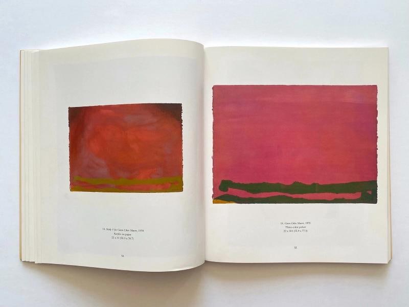 "HELEN FRANKENTHALER:PRINTS" RARE 1993 1ST ED LITHOGRAPH PRINT EXHIBIT ART BOOK - 4