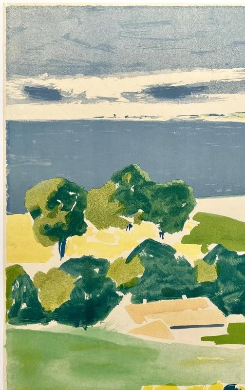 Original Vintage Poster JUTLAND DENMARK Danish Travel Tourism Danemark '39 LINEN - 2