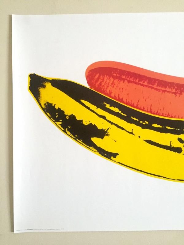 ANDY WARHOL FOUNDATION OFFSET LITHOGRAPH PRINT POP ART POSTER " BANANA " 1966 - 2