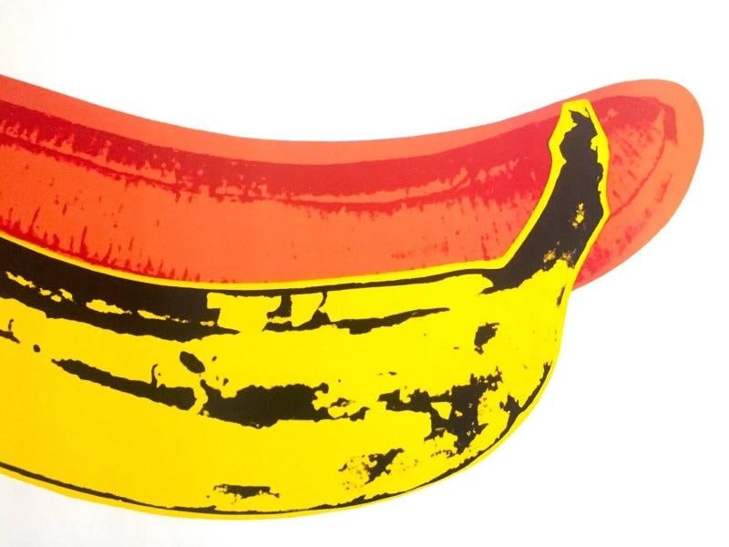 ANDY WARHOL FOUNDATION OFFSET LITHOGRAPH PRINT POP ART POSTER " BANANA " 1966 - 6
