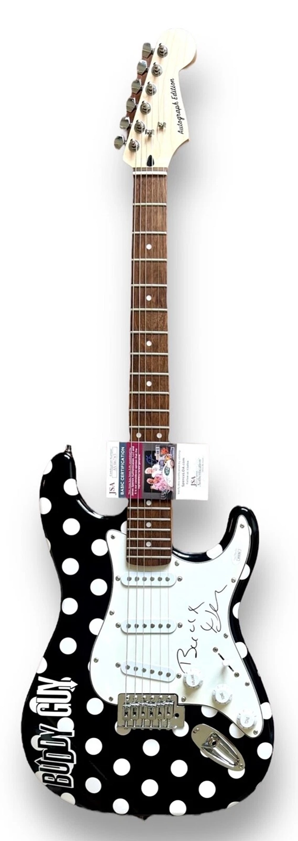 Buddy Guy Signed Custom Guitar (JSA COA) - 3