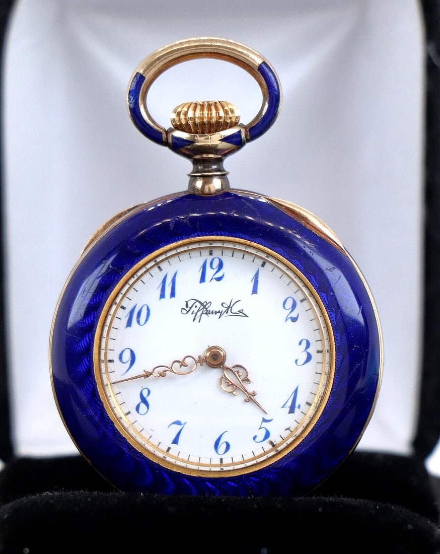 RARE VINTAGE TIFFANY & CO POCKET WATCH (1 of 7)