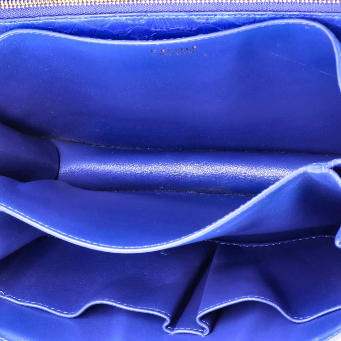 Celine Classic Box Bag Python Medium - 5