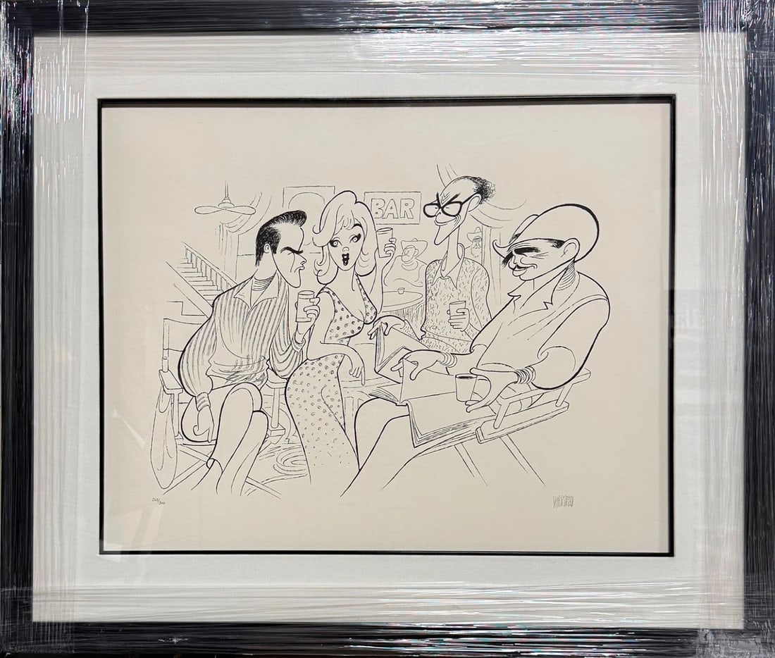 Al Hirschfeld Signed Misfits 21x27 Lithograph Framed-Monroe, Gable, Wallach /300: Condition: New: A brand-new, unused, unopened, undamaged item (including handmade items). ,Artist: Al Hirschfeld,Unit of Sale: Single Piece,Signed By: Al Hirschfeld,Image Orientation: