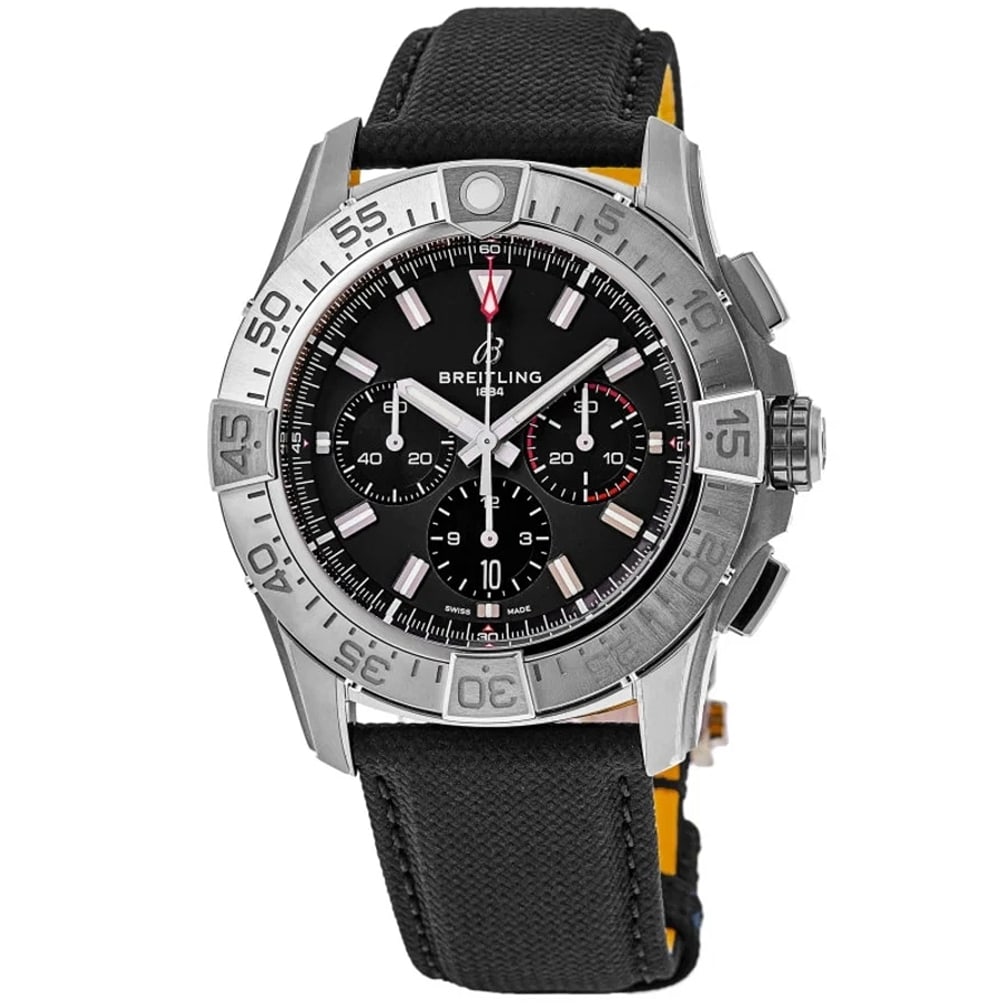 Breitling Super Avenger B01 Chronograph 46 Black Men's Watch (1 of 5)