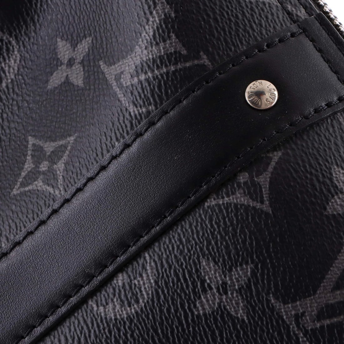 Louis Vuitton City Keepall Bag Reverse Monogram Eclipse Canvas - 6