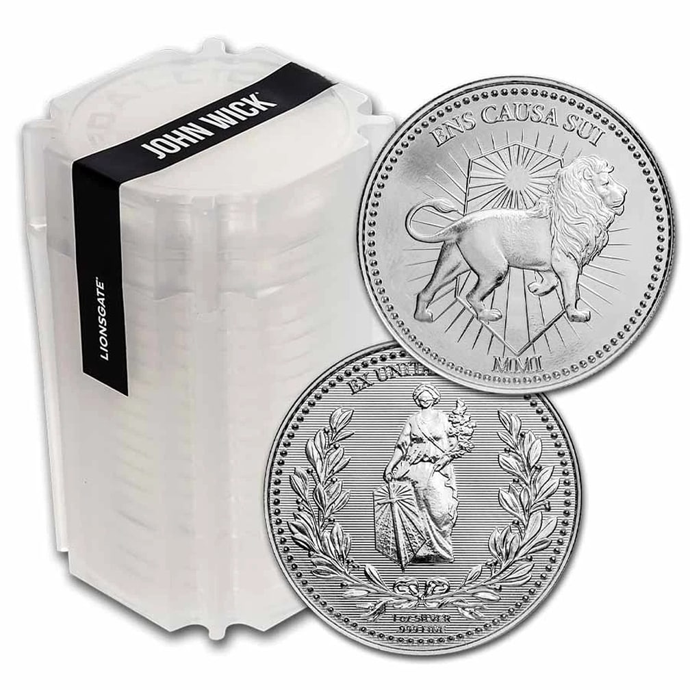 John Wick® 1 oz Silver Continental Coin - Tube of 20 (1 of 1)