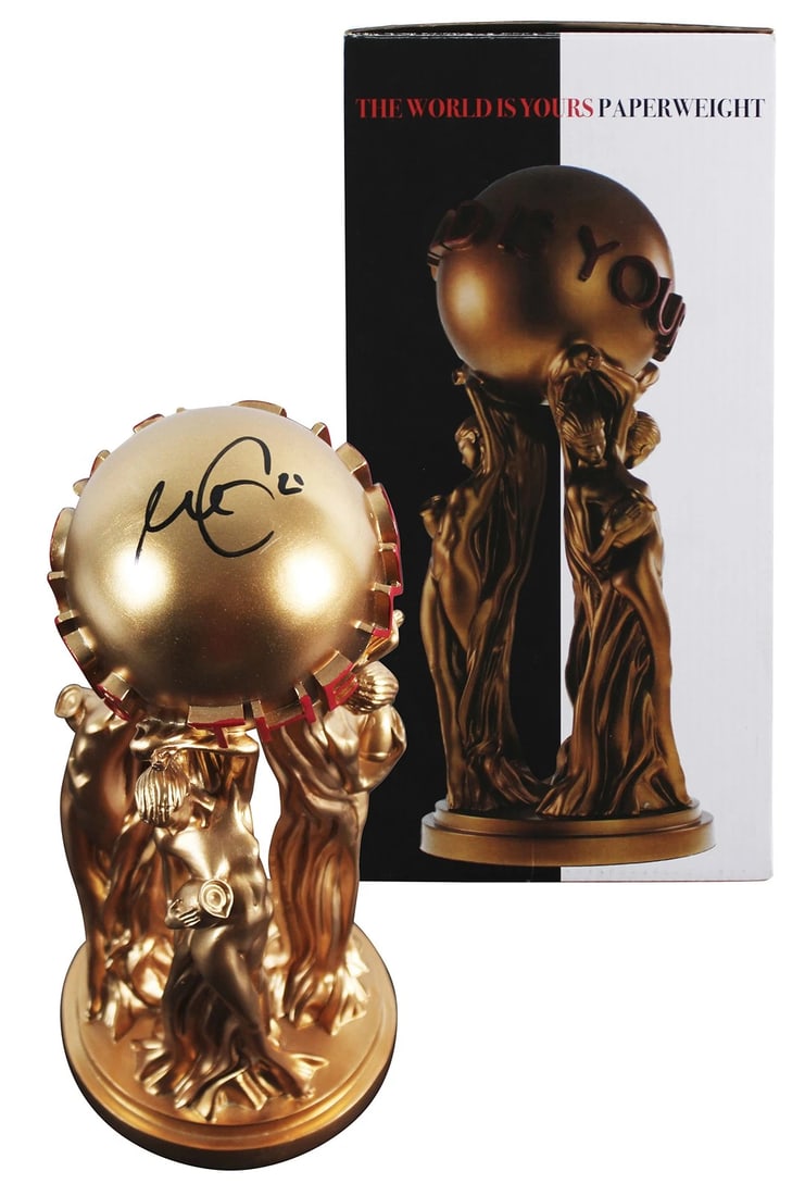 Al Pacino Signed 12" Scarface The World Is Yours Statue BAS #BR24651: Autograph Authentication: Beckett,Industry: Movies,Original/Reproduction: Original,PRODUCT_COA: Beckett,PRODUCT_SIGNED_BY_NAME: Al Pacino,PRODUCT_SIGNED_BY_BRAND: Scarface,Country of Origin: United St