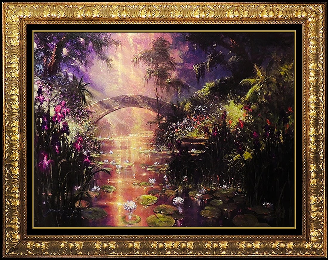 JAMES COLEMAN Large Original Hand Embellished Giclee On Canvas Signed Disney Art: Artist: James Coleman,Edition Size: GP Edition of 50,Signed By: James Coleman,Signed: Signed,Size: Large,Date of Creation: Unknown,Material: Canvas,Certificate of Authenticity (COA): Yes,Original/Lice