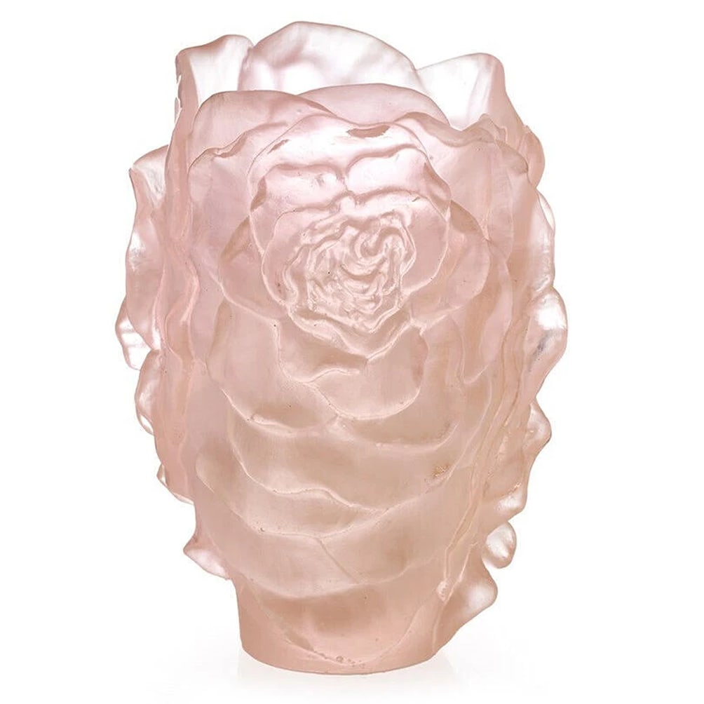 NEW DAUM CRYSTAL NUMBERED ED. CAMELLIA PINK VASE SMALL #05734-1 BRAND NIB: Condition: New: A brand-new, unused, unopened, undamaged item in its original packaging (where packaging is applicable). Packaging should be the same as what is found in a retail store, unless the ite