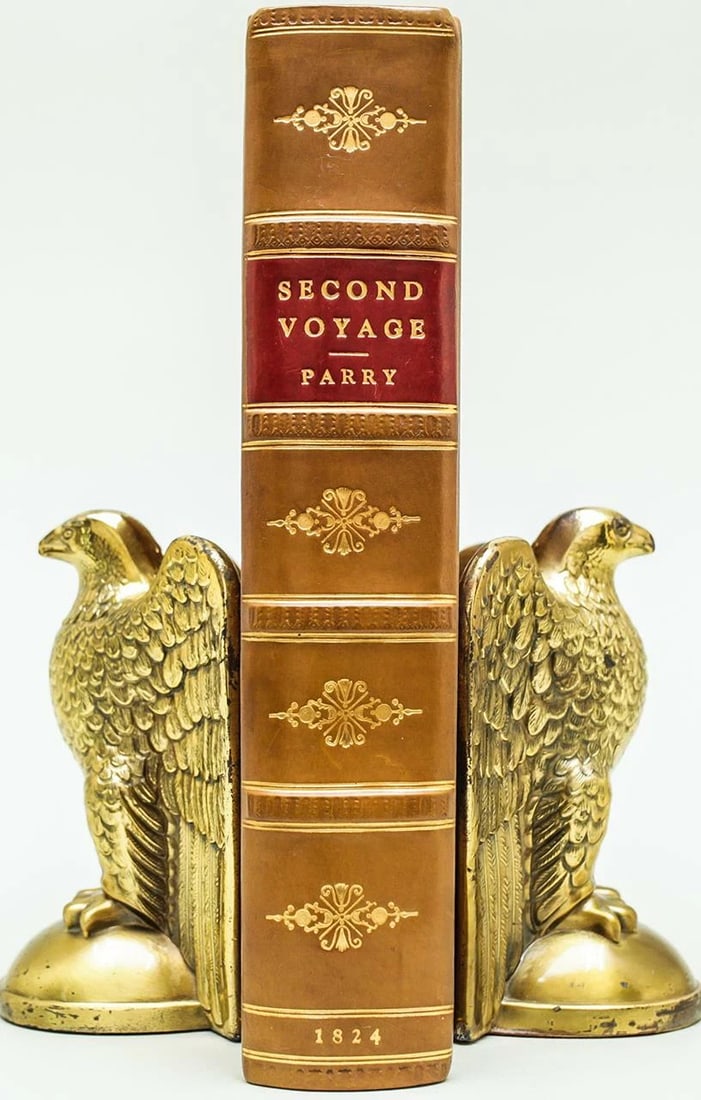 1824 Parry's Second Voyage Discovery of North-West Passage 12" Tall Illustrated (1 of 12)