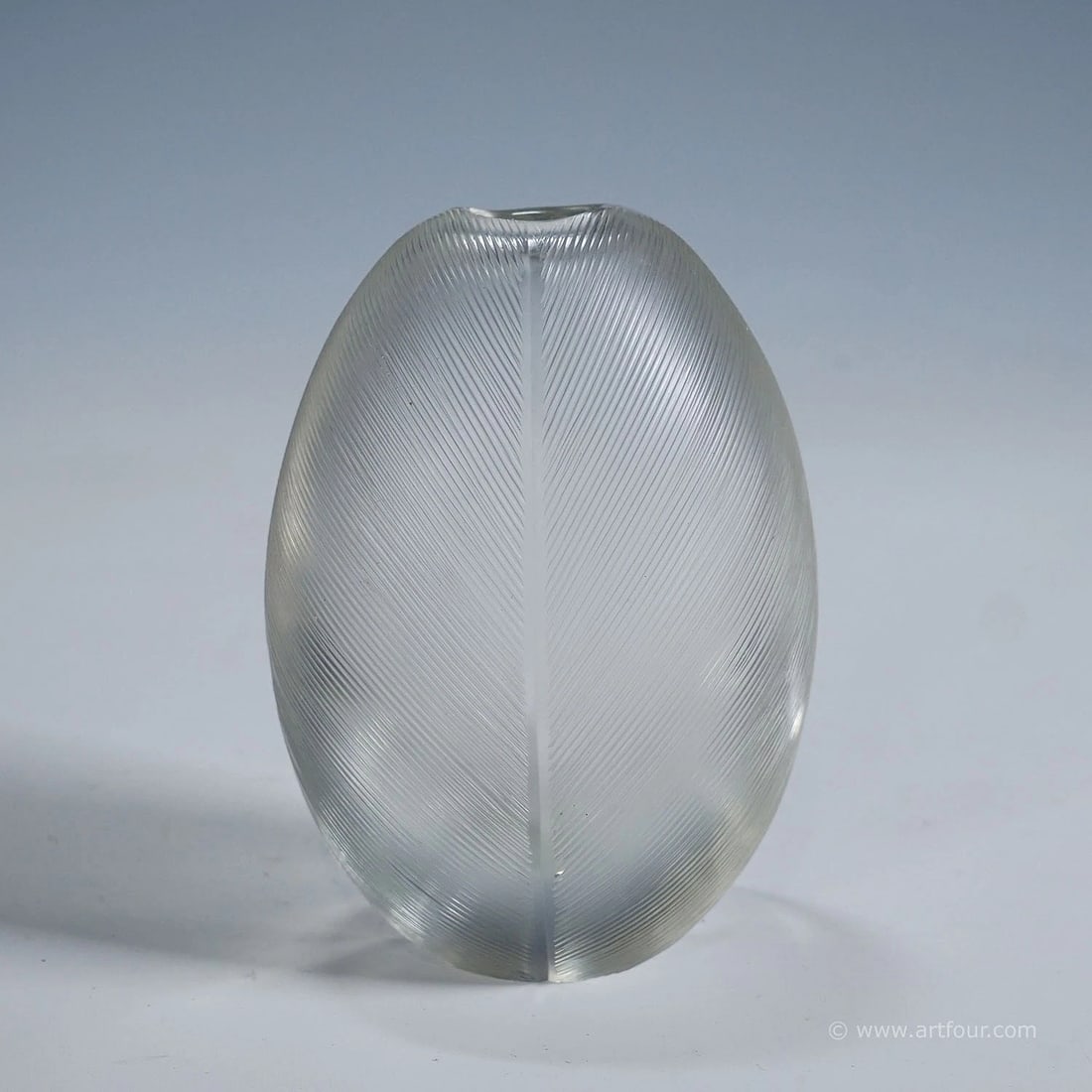 Vintage Art Glass Vase by Tapio Wirkkala for Iittala 1950s (1 of 6)