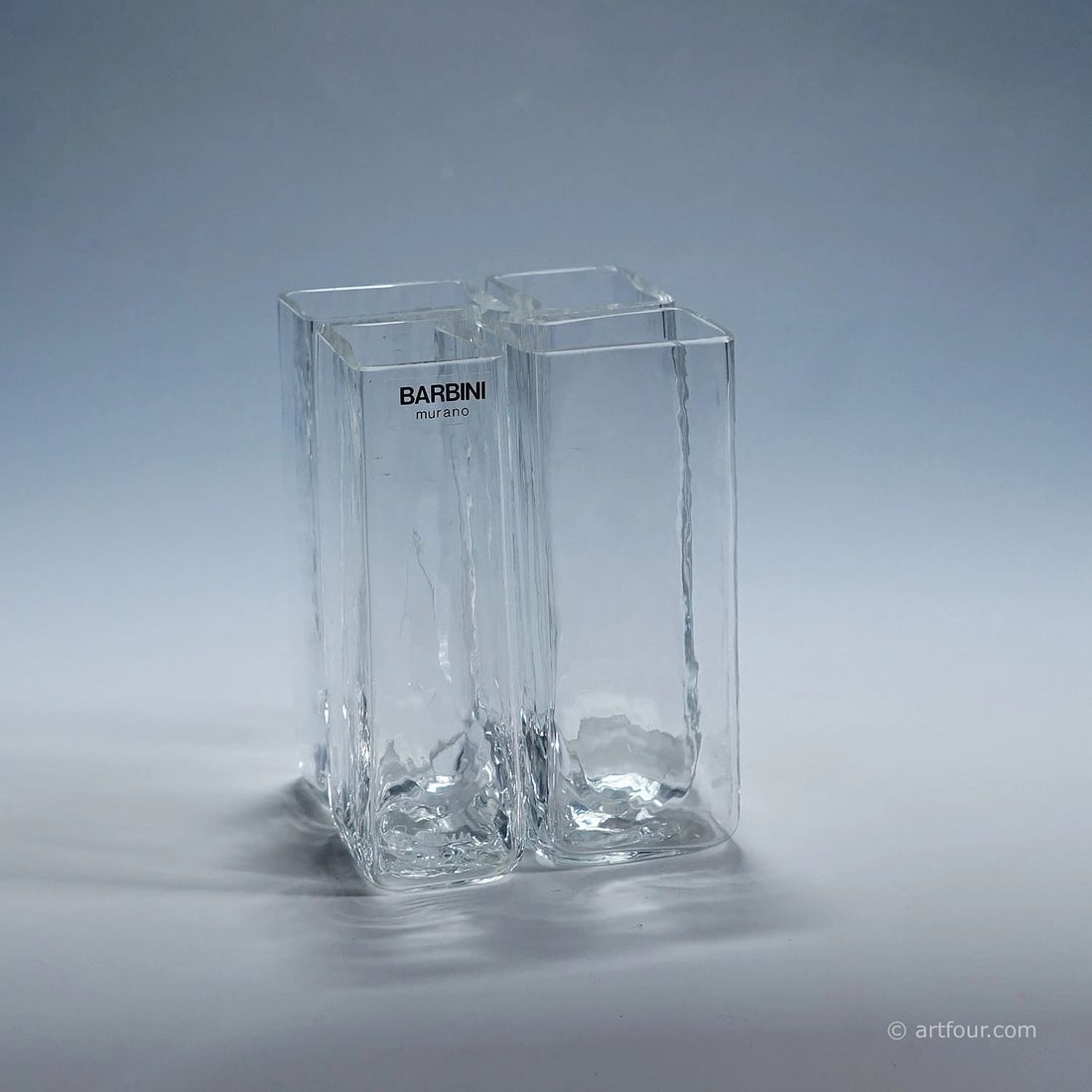 Alfredo Barbini Murano Art Glass Vase 1971 (1 of 8)