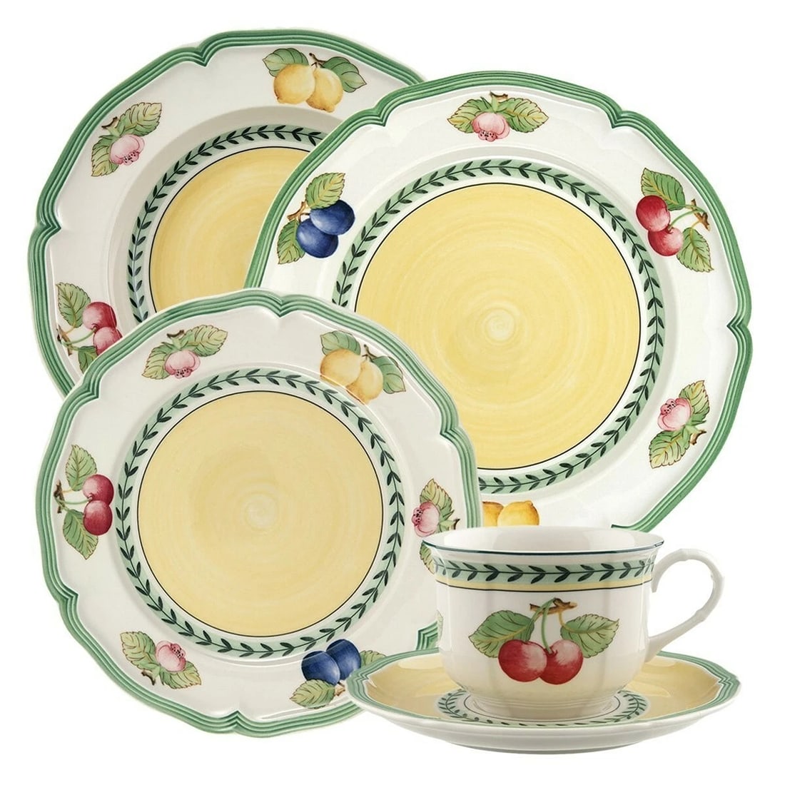 Villeroy & Boch French Garden Fleurence 30pc Table Set - Premium Porcelain- (1 of 1)