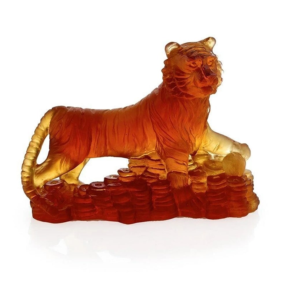 NEW DAUM CRYSTAL CHINESE HOROSCOPE TIGER FIGURINE #05736 BRAND NIB: Condition: New: A brand-new, unused, unopened, undamaged item in its original packaging (where packaging is applicable). Packaging should be the same as what is found in a retail store, unless the ite