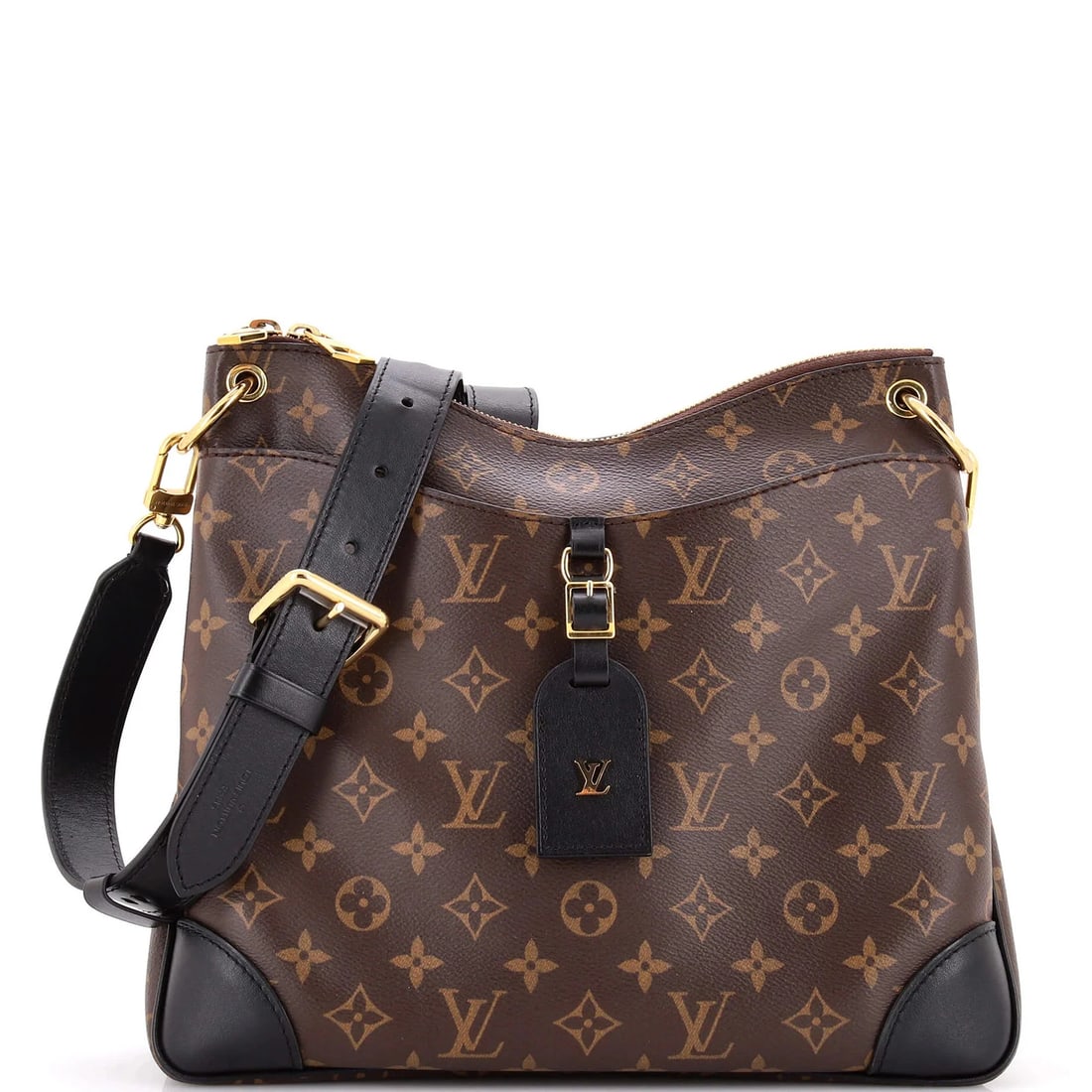 Louis Vuitton Odeon NM Handbag Monogram Canvas MM: Accessories: Luggage Tag, With StrapMeasurements: Handle Drop None", Height 10", Width 12", Depth 3.5", Strap Drop 19". Condition: Pre-owned - Good,Brand: Louis Vuitton,Exterior Material: Canvas Coate