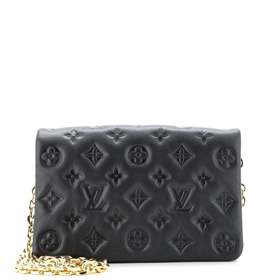 Louis Vuitton Coussin Pochette Monogram Embossed Lambskin (1 of 9)