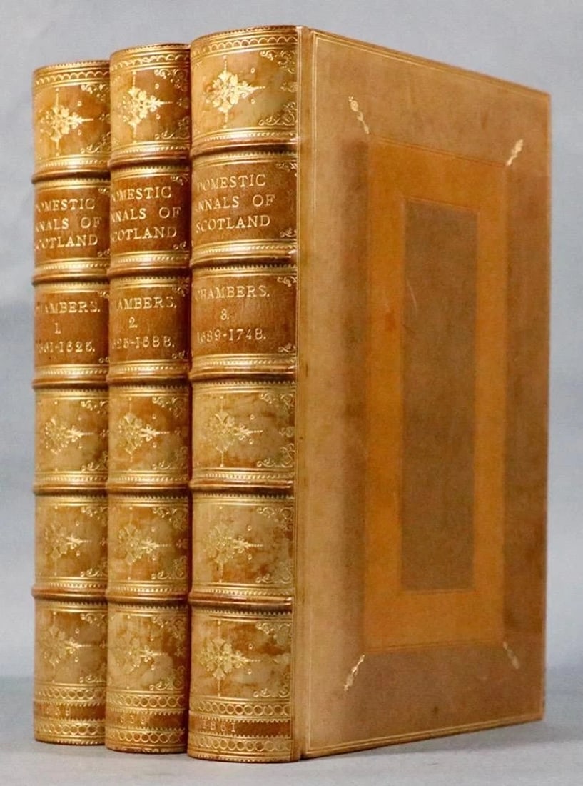 Robert Chambers / Domestic Annals of Scotland 1859 2nd Edition.: Author: Robert Chambers,Country of Origin: United States of America,Publisher: W. & R. Chambers,Year Printed: 1859,Binding: Hardcover,Subject: Illustrated