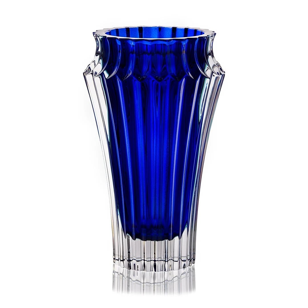 Rogaska Vase H. 25 cm Blue “Crown Jewel?? in Crystal -: Condition: New: A brand-new, unused, unopened, undamaged item in its original packaging (where packaging is applicable). Packaging should be the same as what is found in a retail store, unless the ite