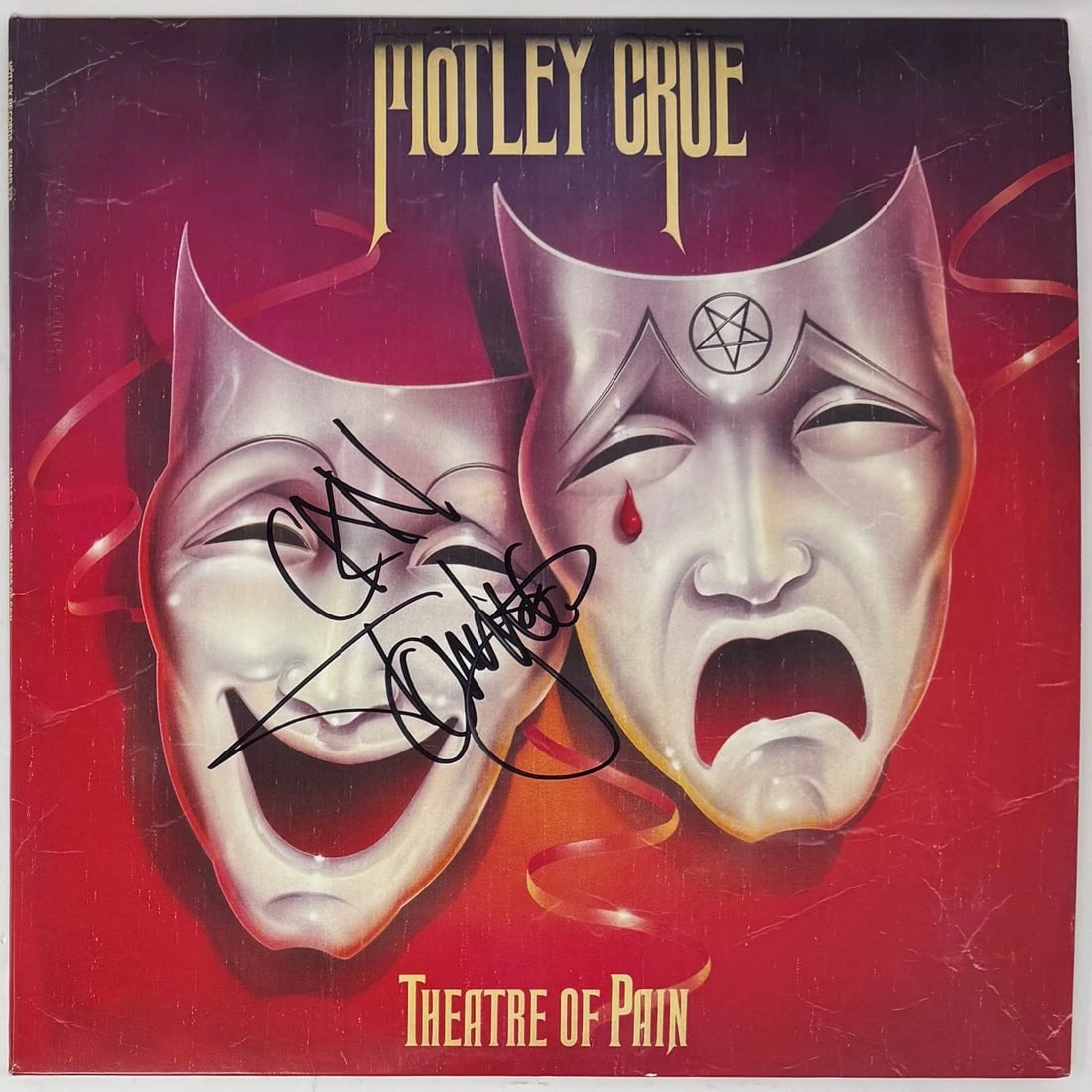 Tommy Lee Signed Autograph Motley Crue Theatre of Pain Vinyl Record Album LP JSA: Industry: Music,Signed: Yes,Autograph Authentication: James Spence (JSA),Object Type: Record,Original/Reproduction: Original,Country of Origin: United States