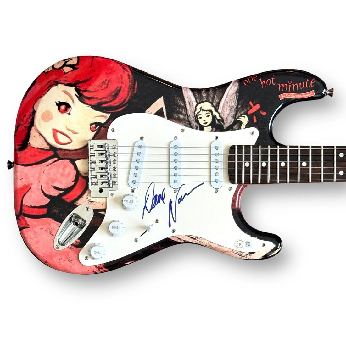 Dave Navarro Signed Guitar Custom Graphics Beckett COA Red Hot Chli Peppers: Industry: Music,Signed: Yes,Autograph Authentication: Beckett,Object Type: Guitar & Guitar Pick,Original/Reproduction: Original,Country of Origin: United StatesSigner: Dave Navarro (Red Hot Chili Pepp