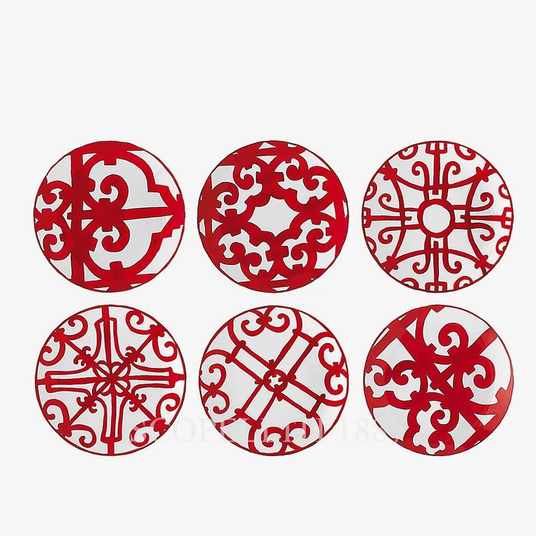 HERMES BALCON DU GUADALQUIVIR SET OF 6 BREAD & BUTTER PLATES #P011612P BRAND NIB: Condition: New: A brand-new, unused, unopened, undamaged item in its original packaging (where packaging is applicable). Packaging should be the same as what is found in a retail store, unless the