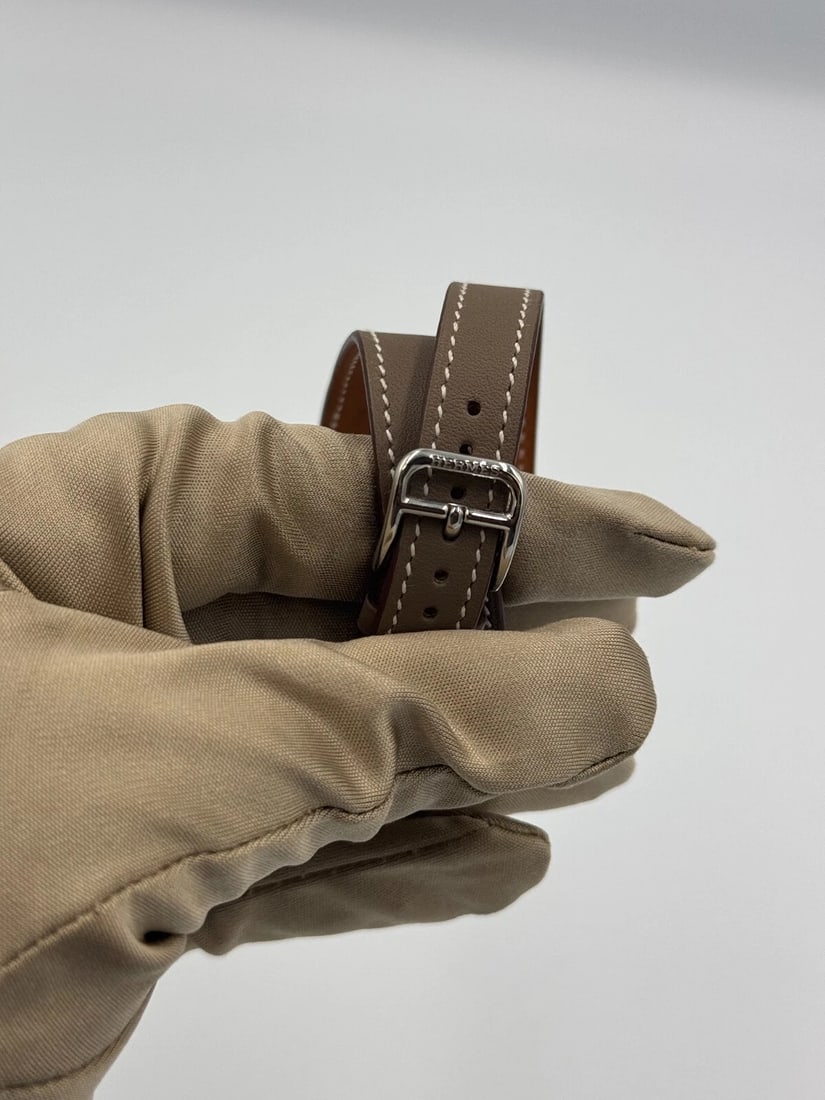 Hermes Cape Cod Watch Small Model Strap Tan (watch only) - 10