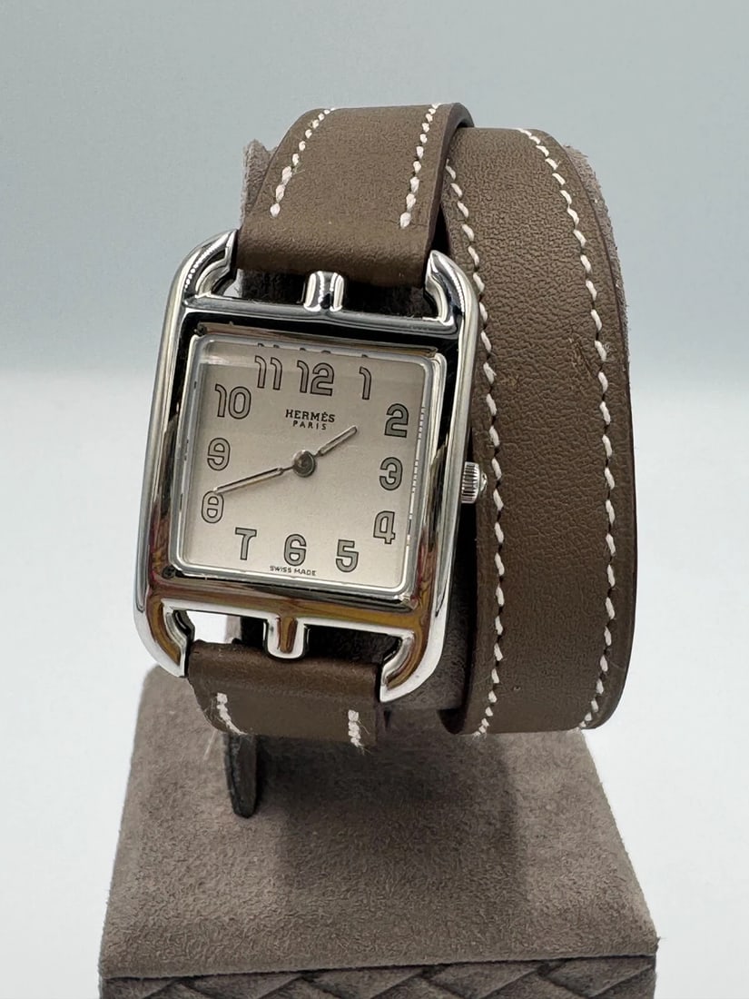 Hermes Cape Cod Watch Small Model Strap Tan (watch only) - 2