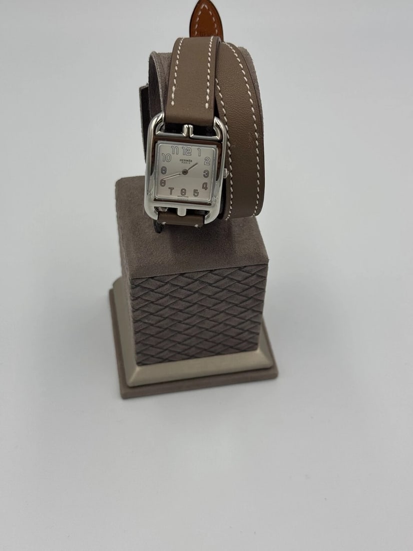 Hermes Cape Cod Watch Small Model Strap Tan (watch only) - 7