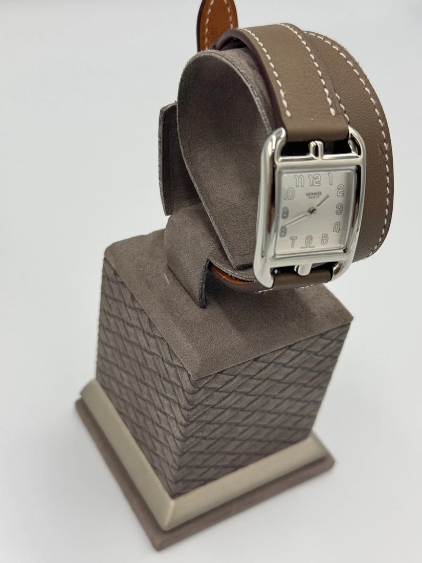 Hermes Cape Cod Watch Small Model Strap Tan (watch only) - 8