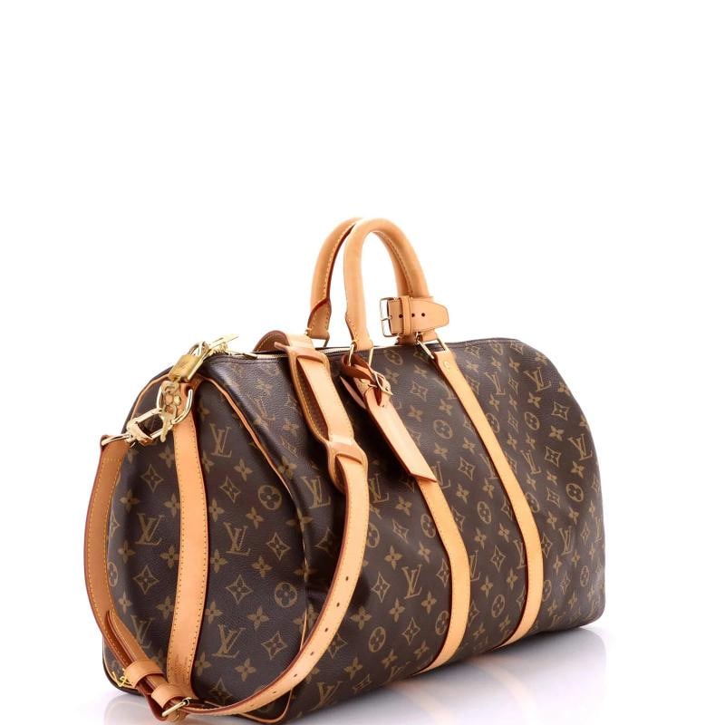 Louis Vuitton Keepall Bandouliere Bag Monogram Canvas 45 - 2
