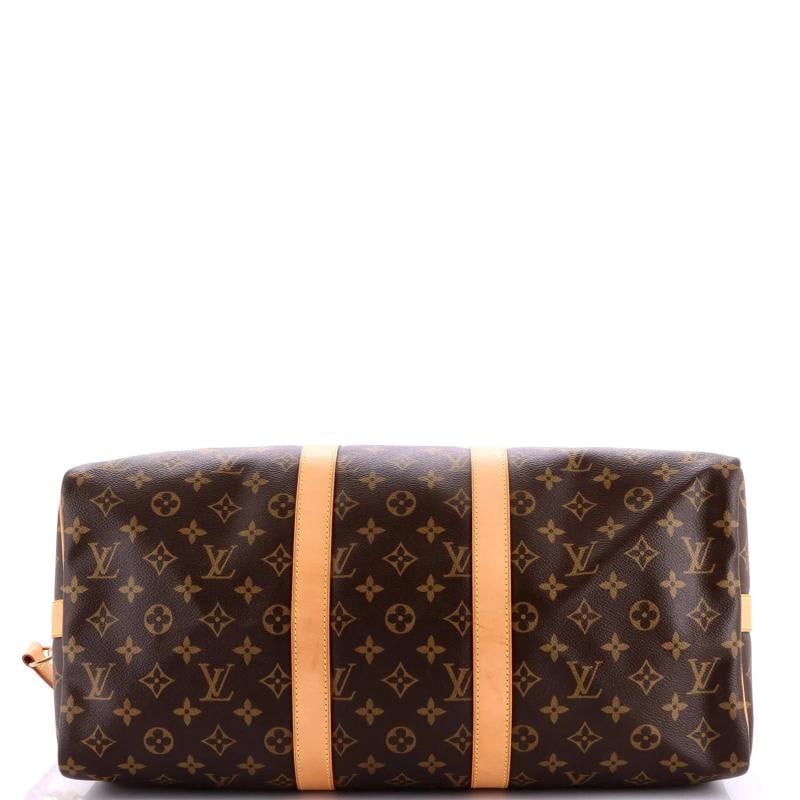 Louis Vuitton Keepall Bandouliere Bag Monogram Canvas 45 - 4