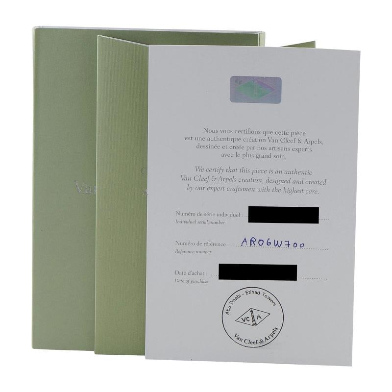 Van Cleef & Arpels Two Butterfly 18K Yellow Gold Diamond and Sapphire Necklace - 4