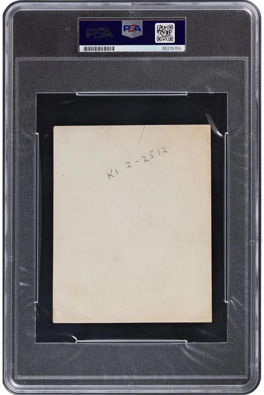 Roy Campanella Signed Original Type 1 Photo Used For 1950 Bowman Card PSA DNA - 2