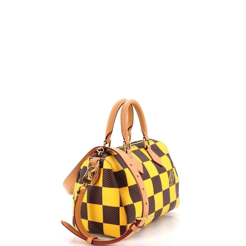 Louis Vuitton Speedy Bandouliere Bag Damier Pop 25 - 2