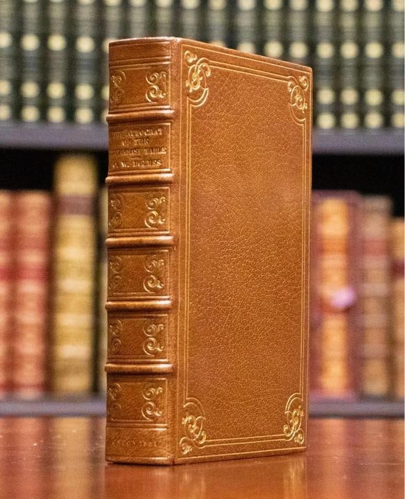 1858 The Autocrat at the Breakfast-table 1st Ed. Signed by Author Fine Leather - 2