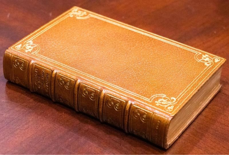 1858 The Autocrat at the Breakfast-table 1st Ed. Signed by Author Fine Leather - 5