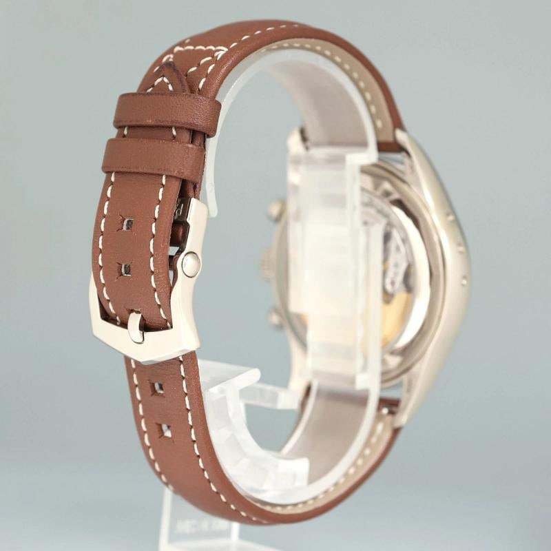 2018 PAPERS MINT Patek Philippe 5960G White Gold Chrono Blue Calendar 40.5mm - 6