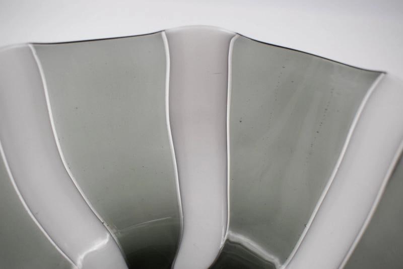 Venini Murano Italia Art Glass Bowl - Fulvio Bianconi, Circa 1950 - 4