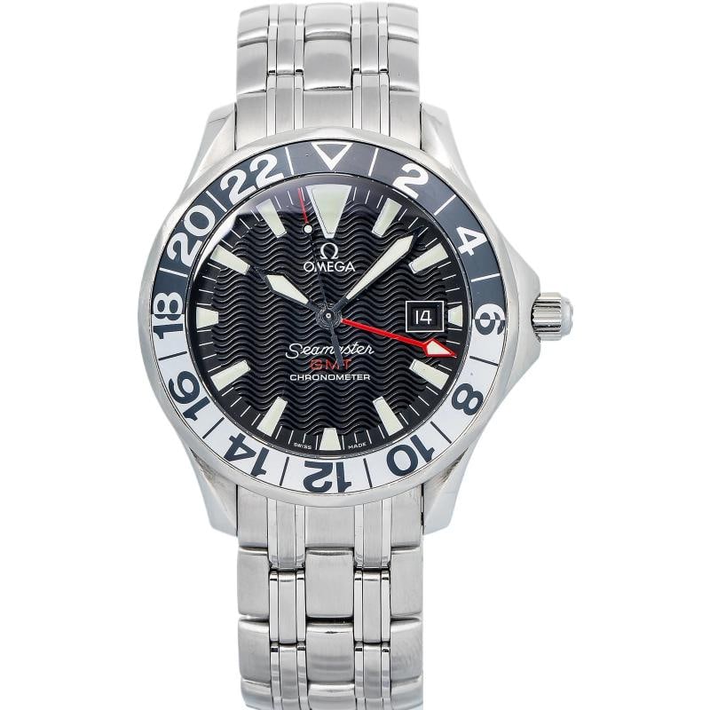 Omega Seamaster 2534.50.00 Stainless Steel Black Dial Automatic Men's Watch 41mm: Condition: Pre-owned - Good: This item has been gently used but is in good condition. It might have a few signs of wear, like light scratches or tarnishing. All imperfections should be shown and