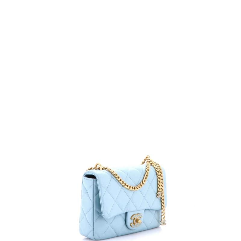 Chanel Pending CC Square Flap Bag Quilted Lambskin Small - 2