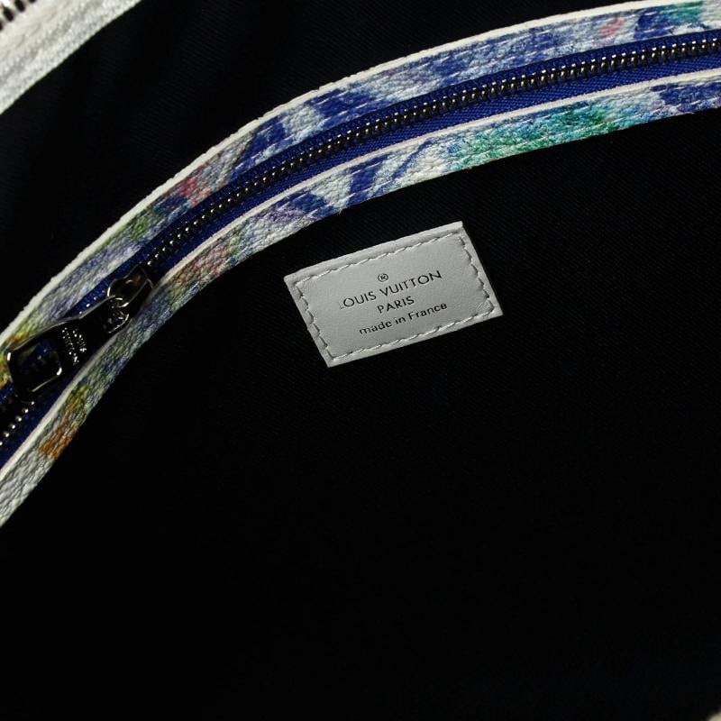 Louis Vuitton Keepall Bandouliere Bag Limited Edition Monogram Pastel Multicolor - 6