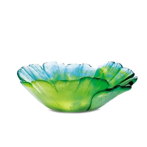 NEW DAUM CRYSTAL SMALL GINKGO BOWL GREEN #03571 BRAND NIB: Condition: New: A brand-new, unused, unopened, undamaged item in its original packaging (where packaging is applicable). Packaging should be the same as what is found in a retail store, unless the ite