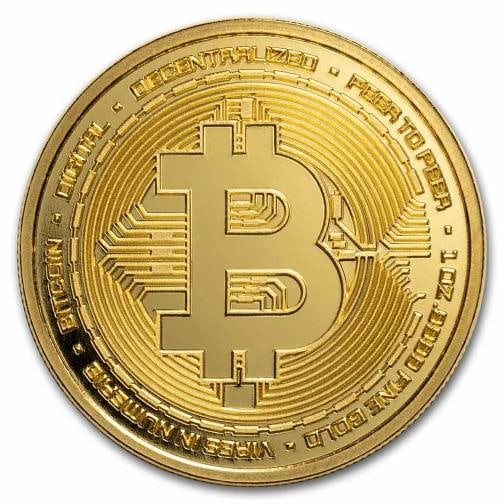 2025 Niue 1 oz Gold $250 Bitcoin BU - 2