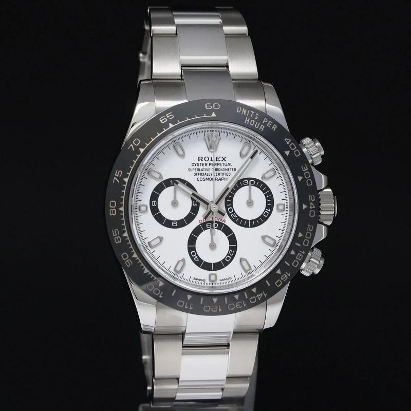 MINT PAPERS Rolex Daytona 116500LN White Ceramic Panda Chrono 40mm Steel Watch - 3