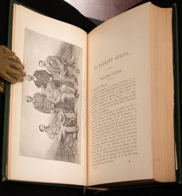 1891 In Darkest Africa Henry Stanley Fine Binding Illustrated Large Folding Maps - 10