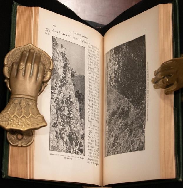 1891 In Darkest Africa Henry Stanley Fine Binding Illustrated Large Folding Maps - 17