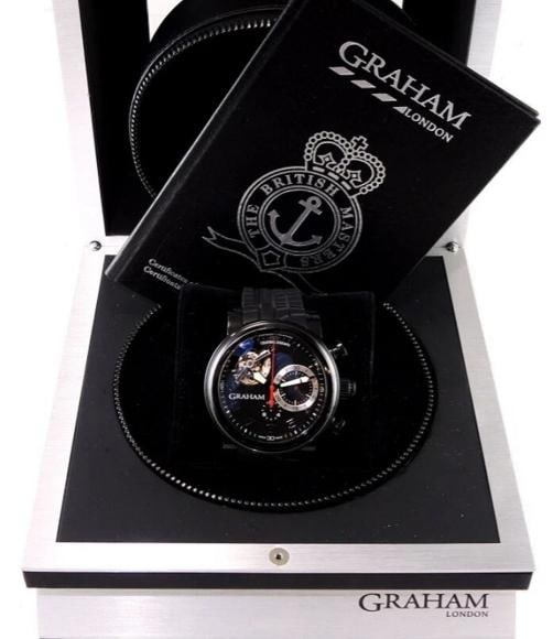 Graham Trackmaster Tourbillograph Black 2TWTB.B03A.K47D - 3