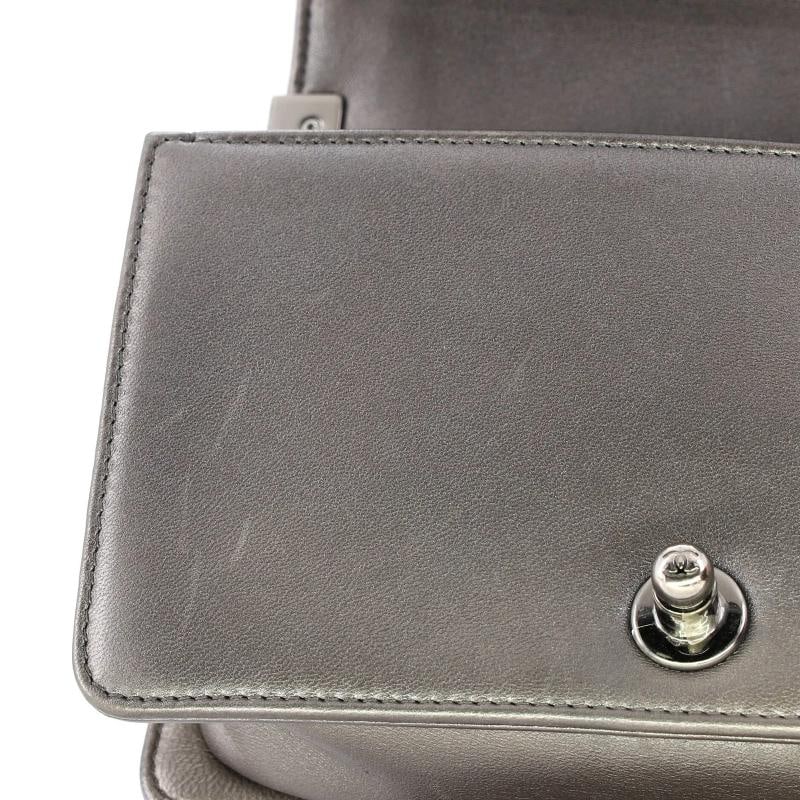 Chanel Boy Flap Bag Cube Embossed Lambskin Small - 6